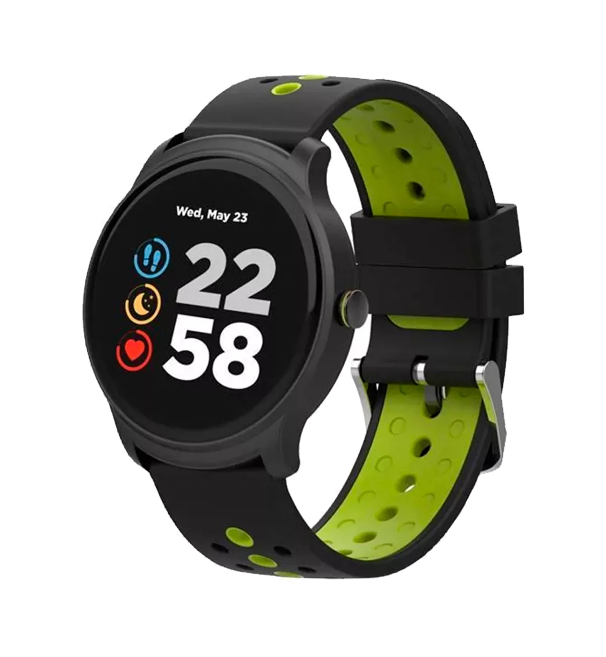 Умные часы Canyon Oregano CNS-SW81 Black/Green Умные часы Canyon Oregano CNS-SW81 Black/Green