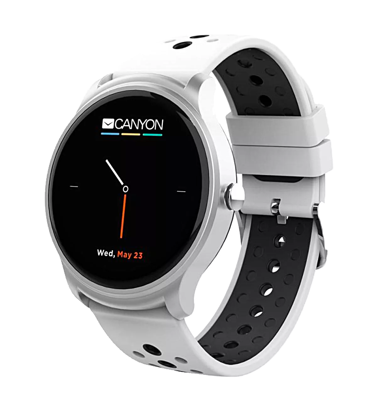 Умные часы Canyon Oregano CNS-SW81 Silver/White Умные часы Canyon Oregano CNS-SW81 Silver/White