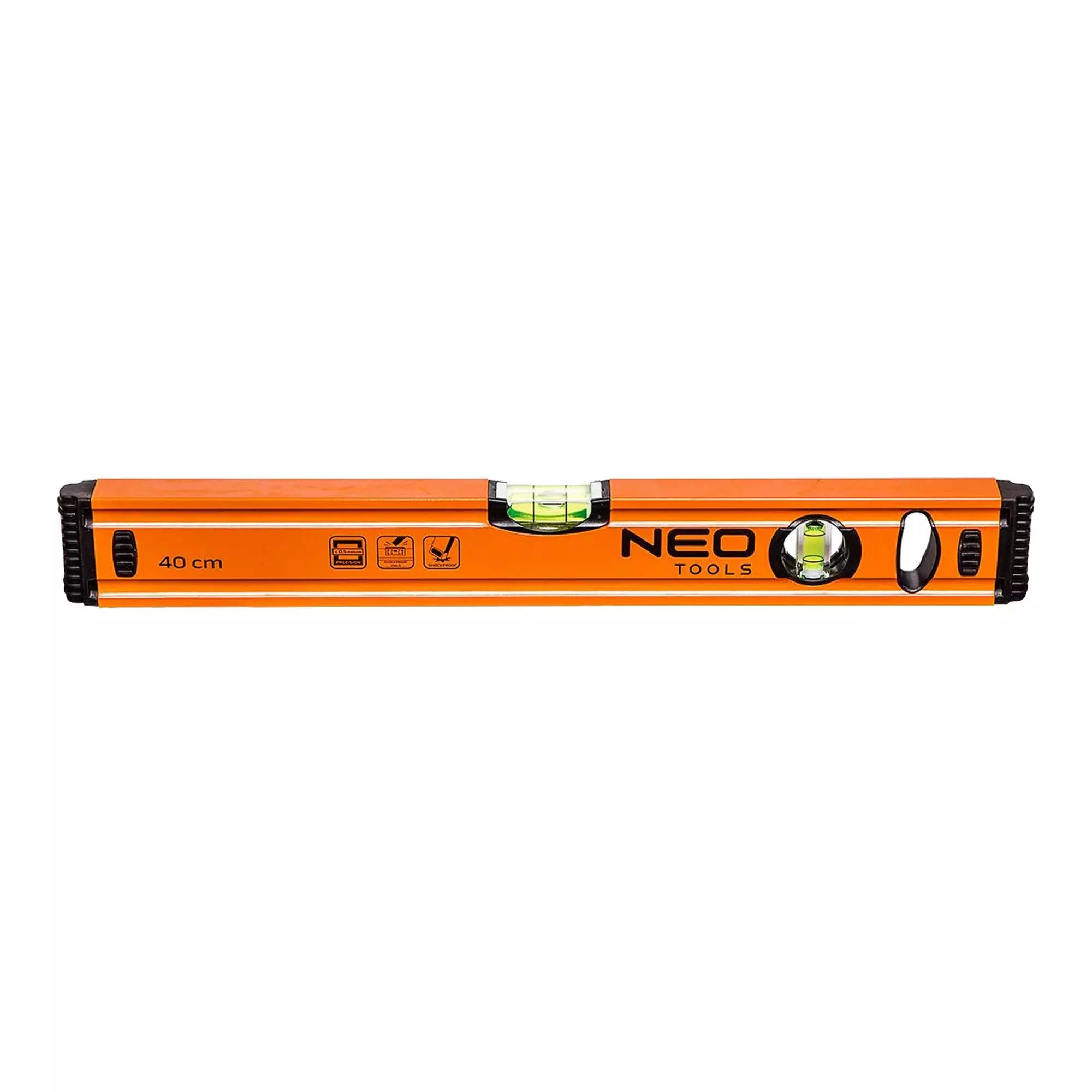 Рівень алюмінієвий NEO TOOLS 40см, 2 колби (71-061) Рівень алюмінієвий NEO TOOLS 40см, 2 колби (71-061)