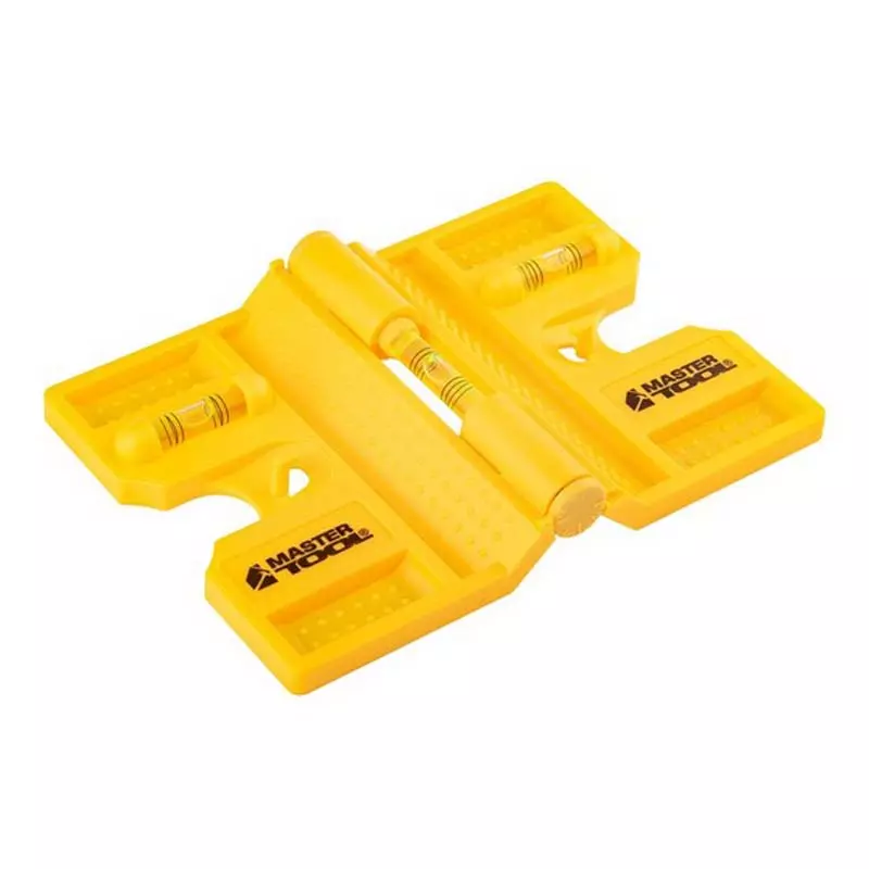 Уровень угловой Master Tool POSTPOS складной с шарниром 90°-180° 3 капсулы 4 магнита