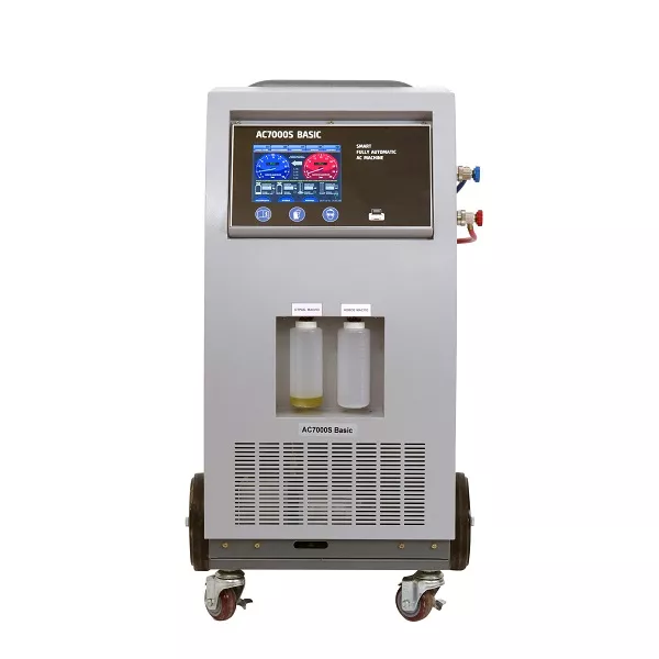 Установка для заправки автокондиционеров GrunBaum AC7000S Basic, автоматическая, R134 (GB51007)