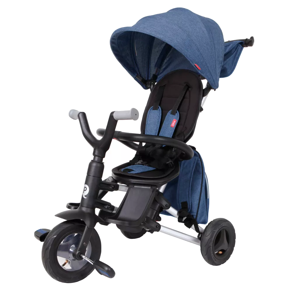 Велосипед складной трехколесный детский Qplay Nova+ Air Blue (S700Blue+Air)