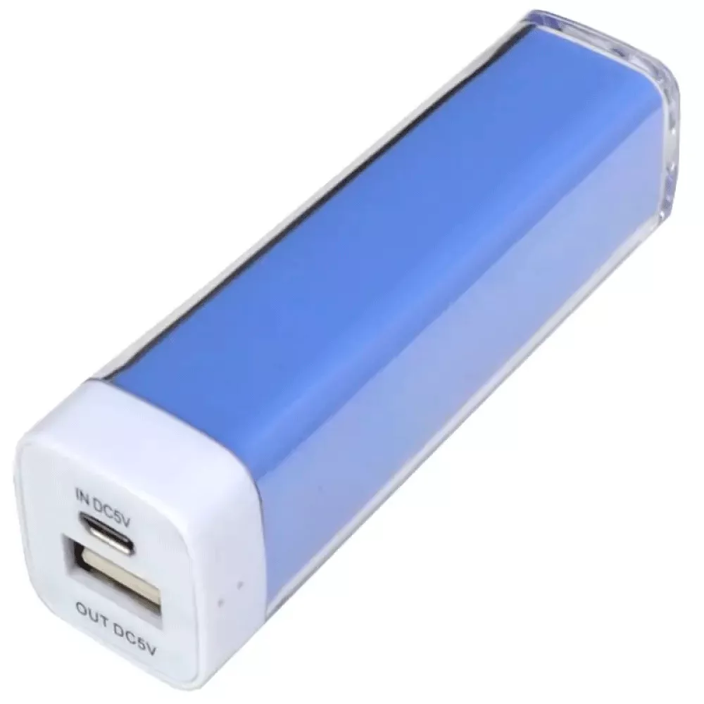Внешнее зарядное устройство Power Bank DOCA D-Lipstick HT-2600 (2600mAh), синий (111-1015blue) Внешнее зарядное устройство Power Bank DOCA D-Lipstick HT-2600 (2600mAh), синий (111-1015blue)
