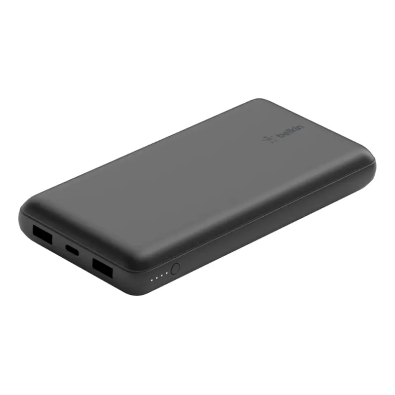 Внешний аккумулятор Belkin 10000 mAh Dual USB-A USB-C Black (BPB011BTBK)