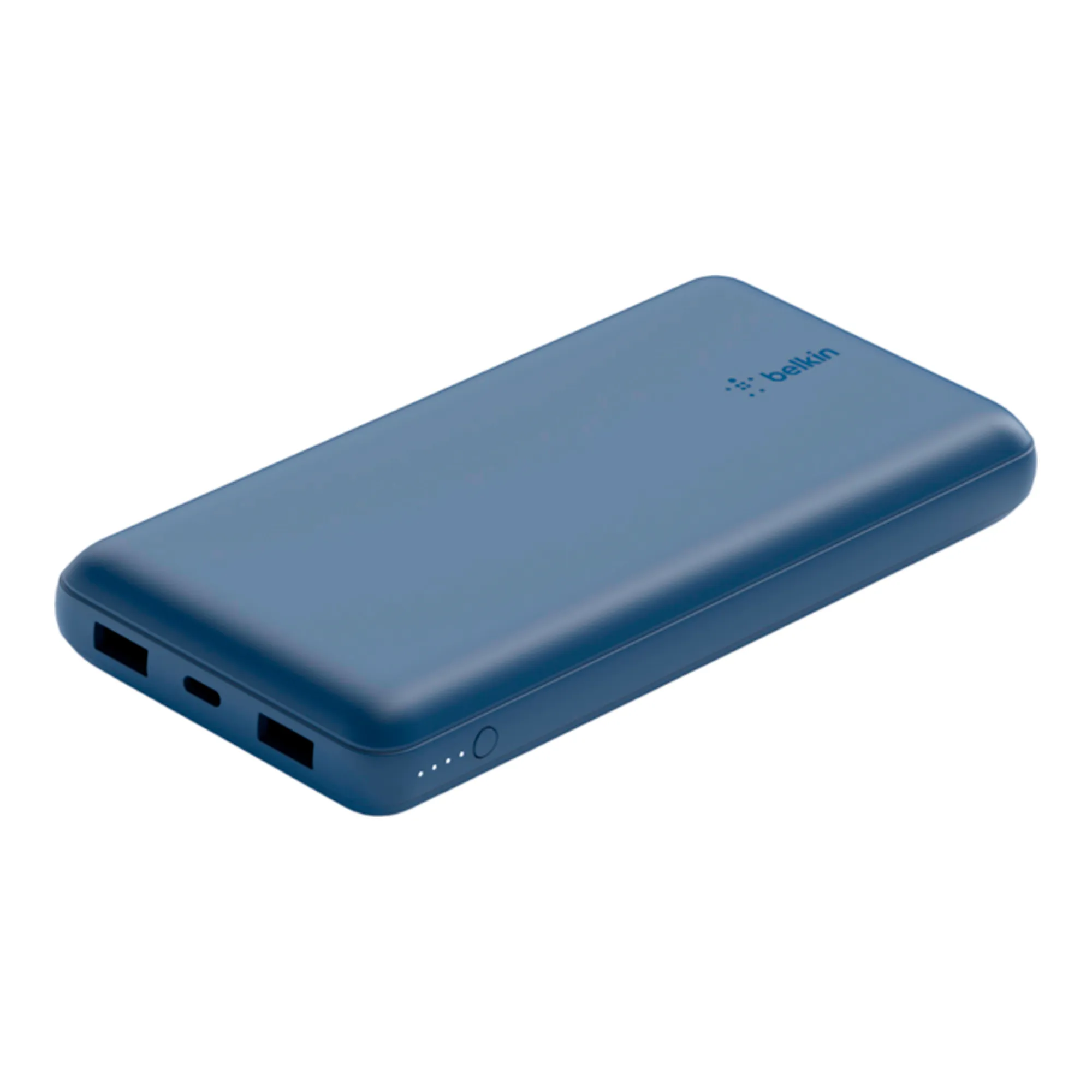 Внешний акумулятор Belkin 20000mAh 15W Dual USB-A USB-C Blue (BPB012BTBL)