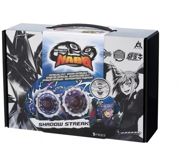 Дзига Auldey Infinity Nado Тріщина Boss Shadow Streak (YW624705) Дзига Auldey Infinity Nado Тріщина Boss Shadow Streak (YW624705)