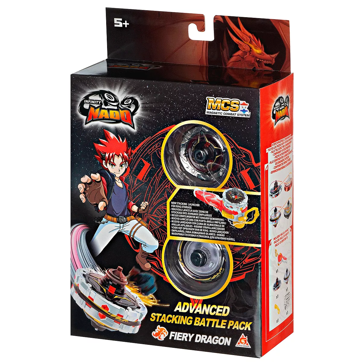 Вовчок AULDEY Infinity Nado V серія Advanced Edition Fiery Dragon Вогняний Дракон (EU634302H) Вовчок AULDEY Infinity Nado V серія Advanced Edition Fiery Dragon Вогняний Дракон (EU634302H)