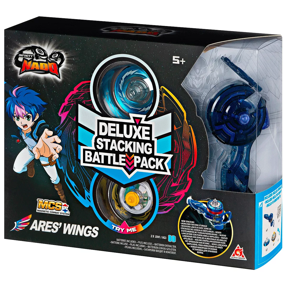 Дзига AULDEY Infinity Nado V серія Deluxe Edition Ares' Wings Крила Ареса (EU634401H) Дзига AULDEY Infinity Nado V серія Deluxe Edition Ares' Wings Крила Ареса (EU634401H)
