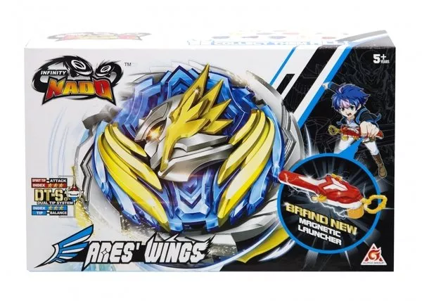 Дзига Auldey Infinity Nado V серія Original Ares' Wings Крила Ареса (YW634301) Дзига Auldey Infinity Nado V серія Original Ares' Wings Крила Ареса (YW634301)