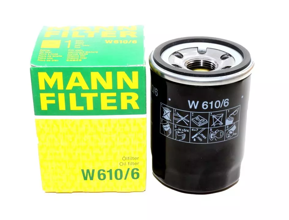 MANN-FILTER W610/6 Оливний фільтр