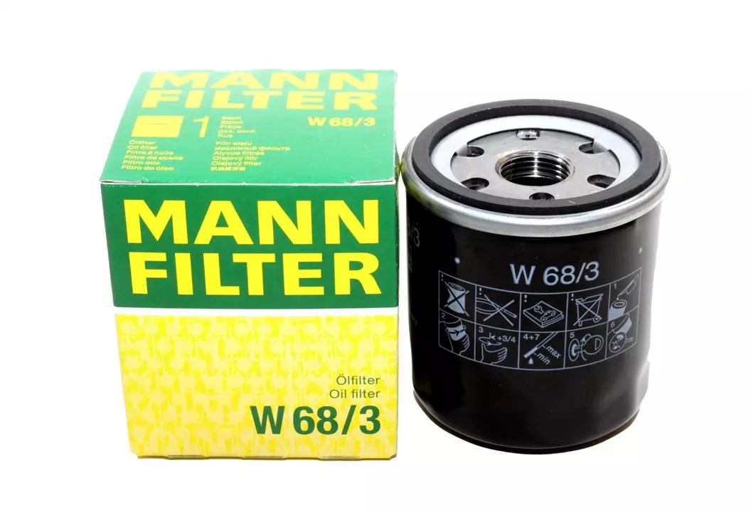 MANN-FILTER W68/3 Оливний фільтр