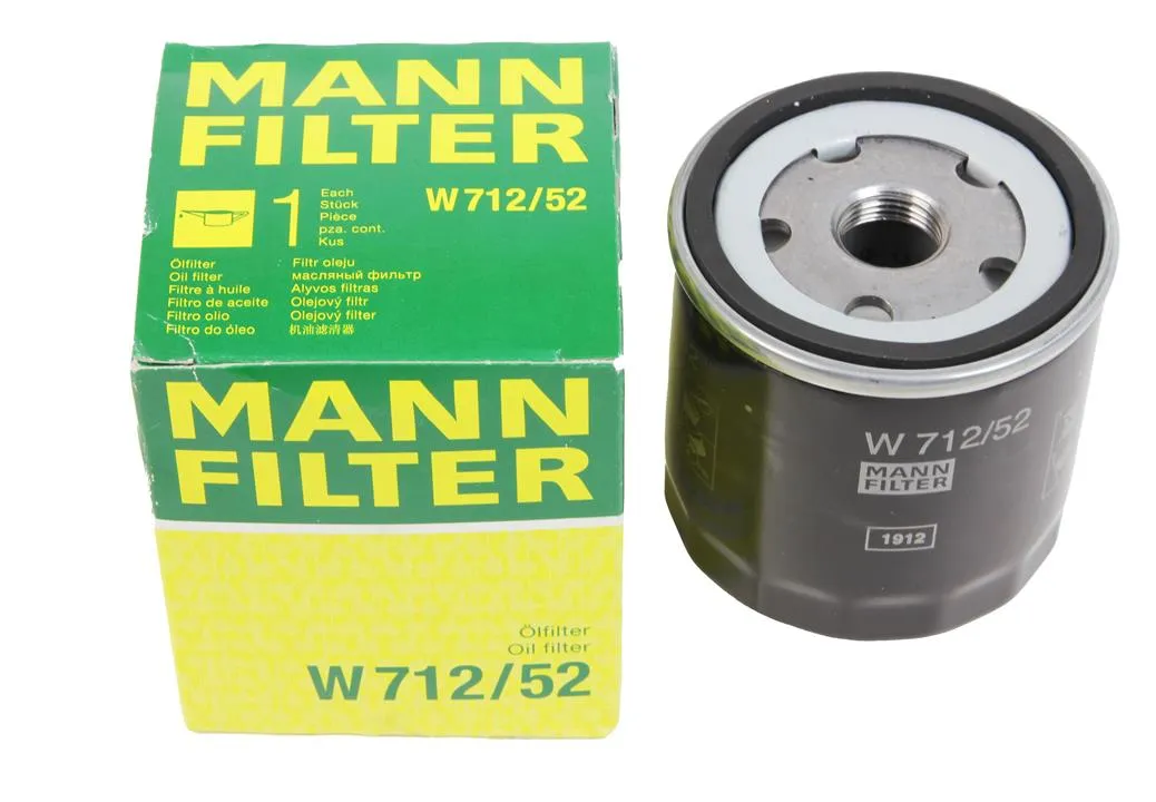 MANN-FILTER W712/52 Оливний фільтр