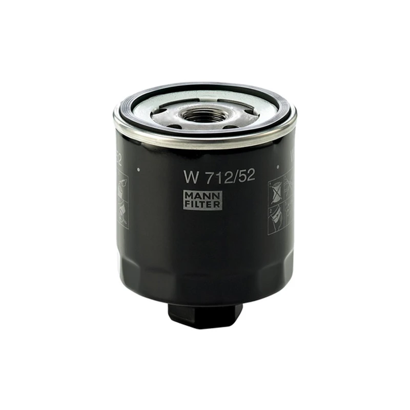 W712/52 MANN-FILTER Масляный фильтр W712/52 MANN-FILTER Масляный фильтр