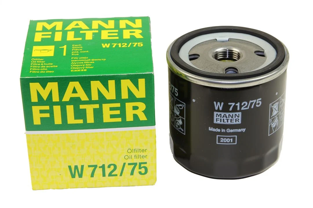 MANN-FILTER W712/75 Масляный фильтр