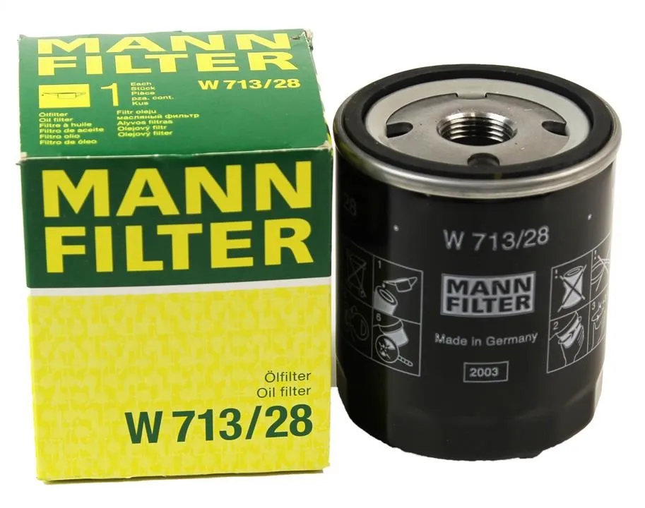 MANN-FILTER W713/28 Масляный фильтр