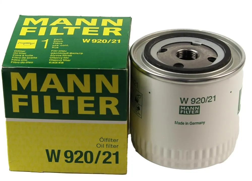 MANN-FILTER W920/21 Масляный фильтр