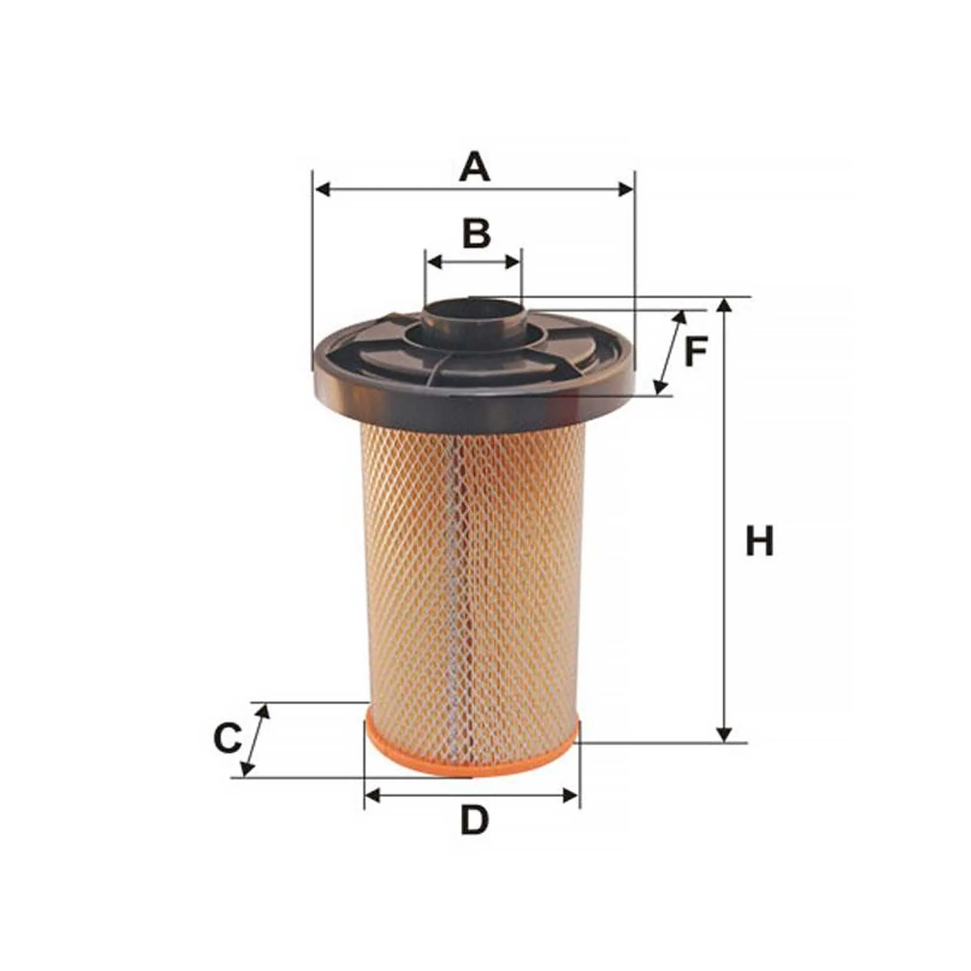 WIX FILTERS WA6036 Повітряний фільтр