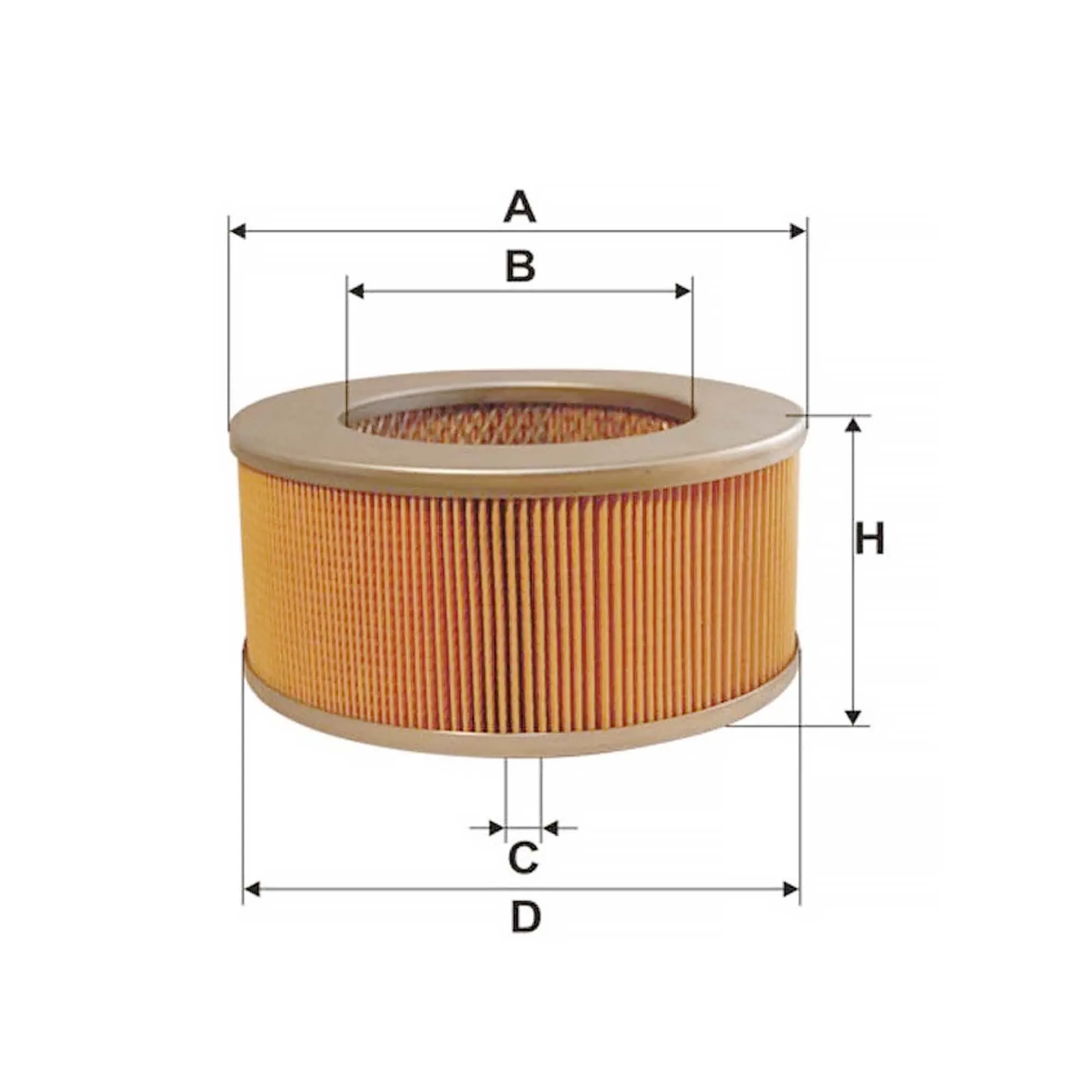 WIX FILTERS WA6101 Повітряний фільтр