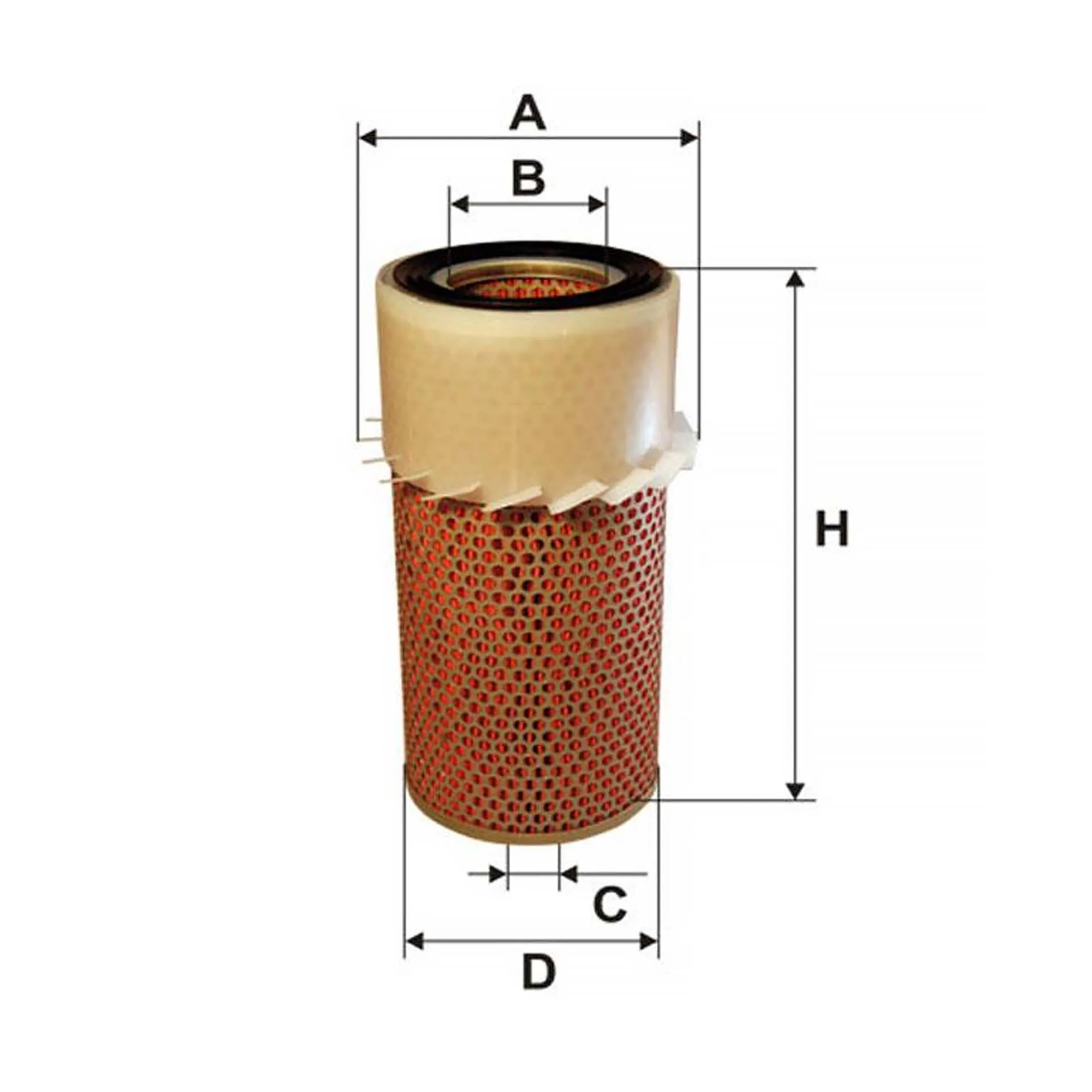 WIX FILTERS WA6104 Воздушный фильтр