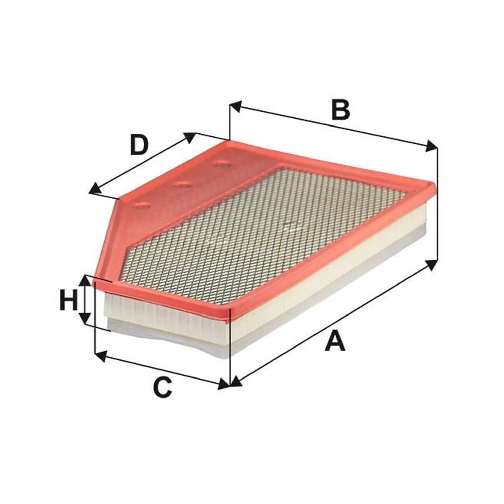 WIX FILTERS WA9872 Повітряний фільтр