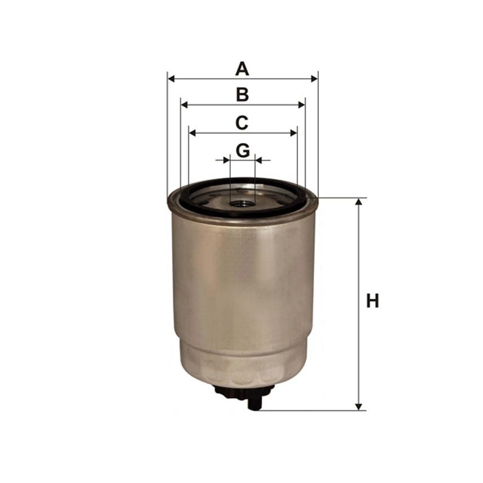 WIX FILTERS WF8068 Паливний фільтр