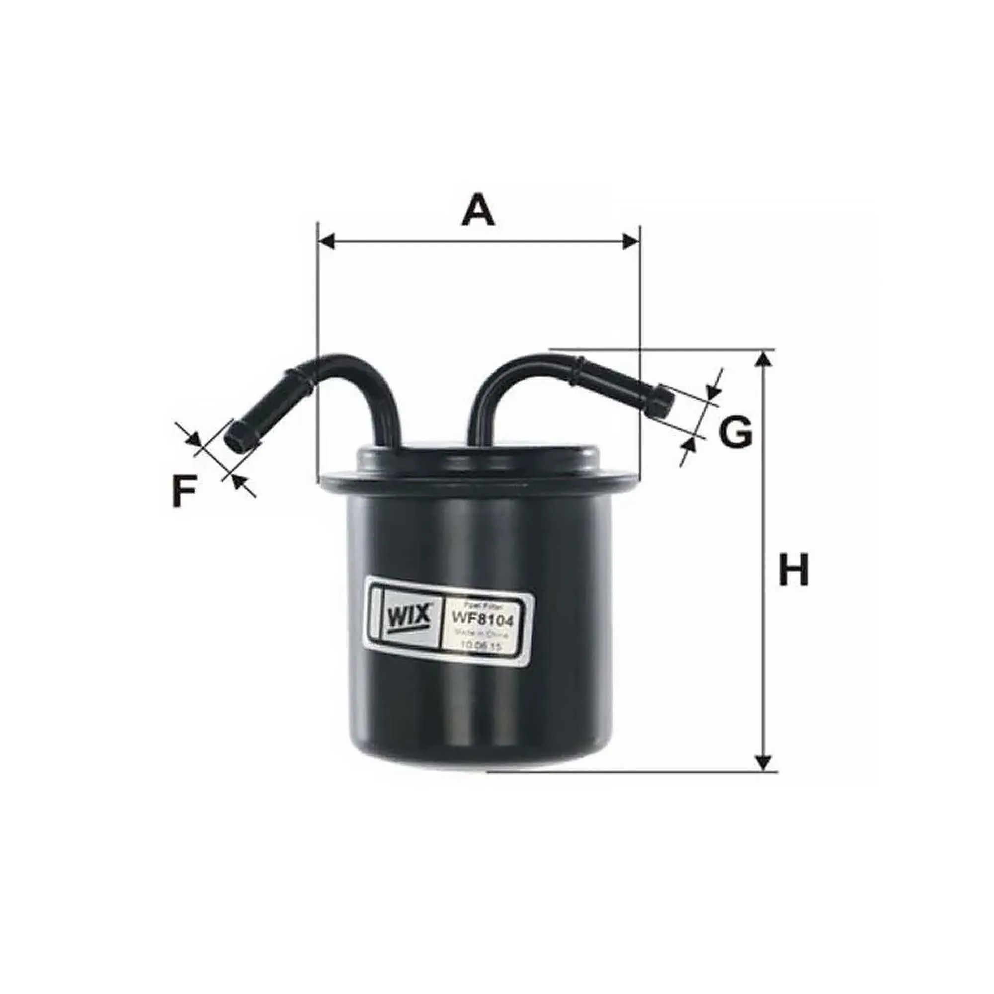 WIX FILTERS WF8104 Паливний фільтр