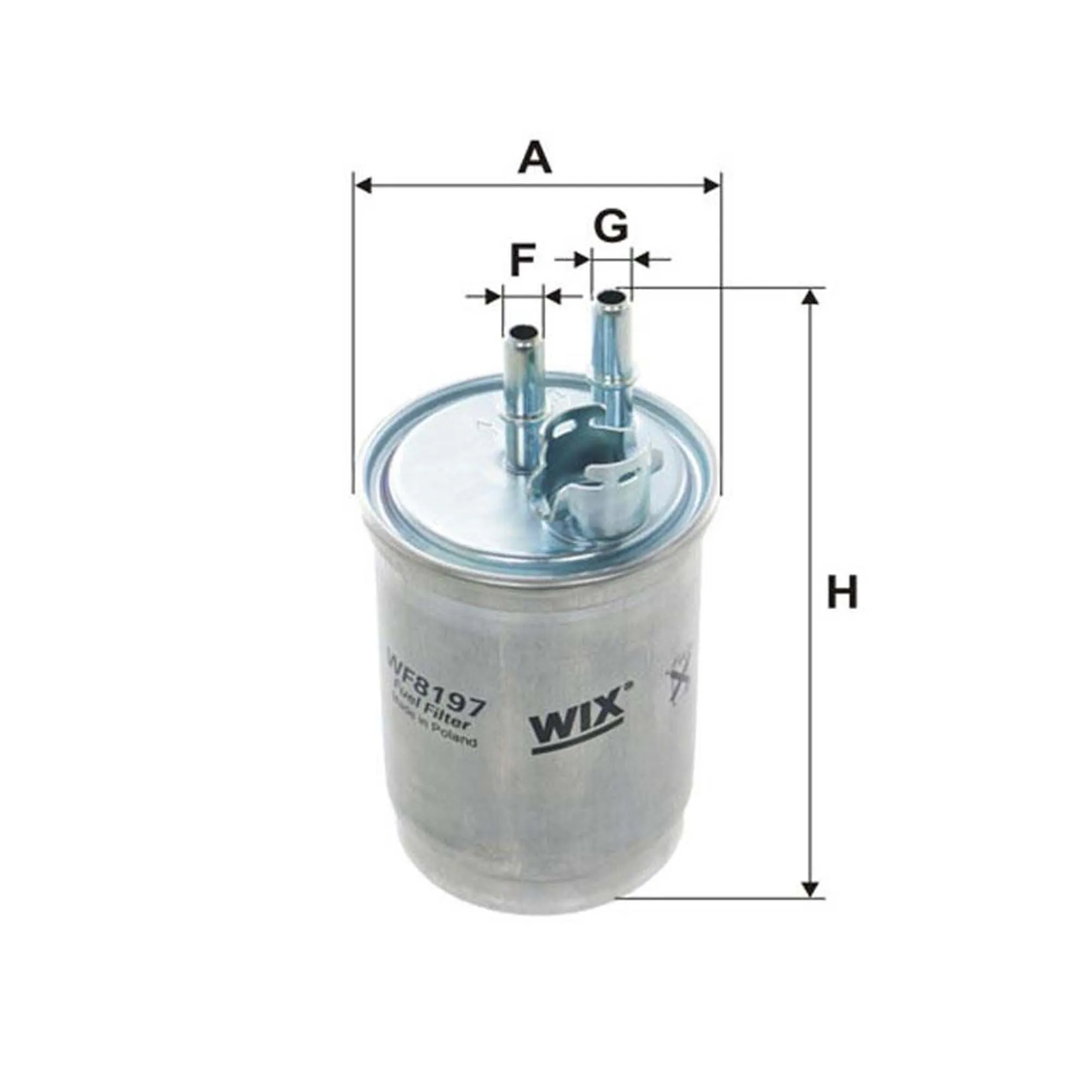 WIX FILTERS WF8197 Паливний фільтр