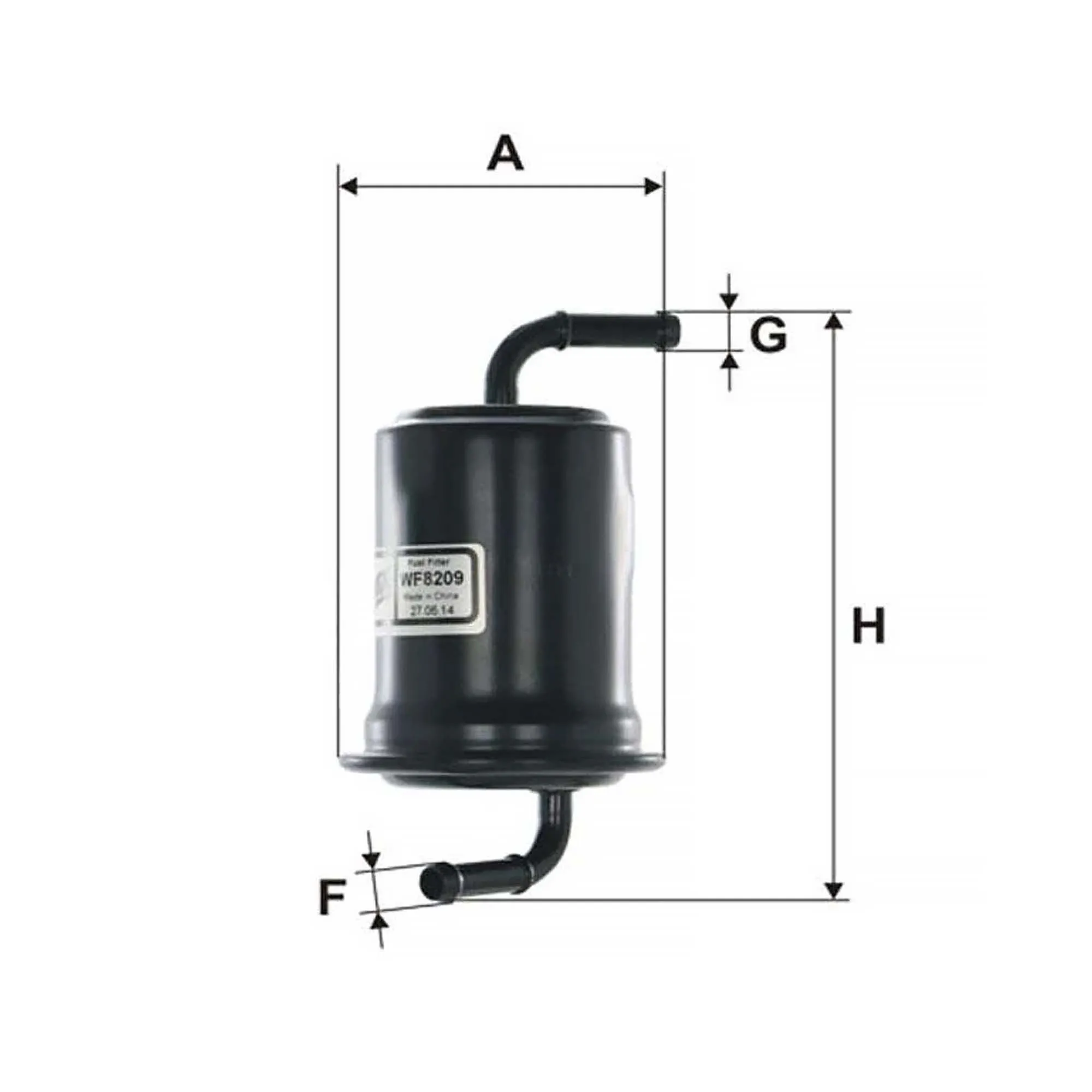 WIX FILTERS WF8209 Паливний фільтр