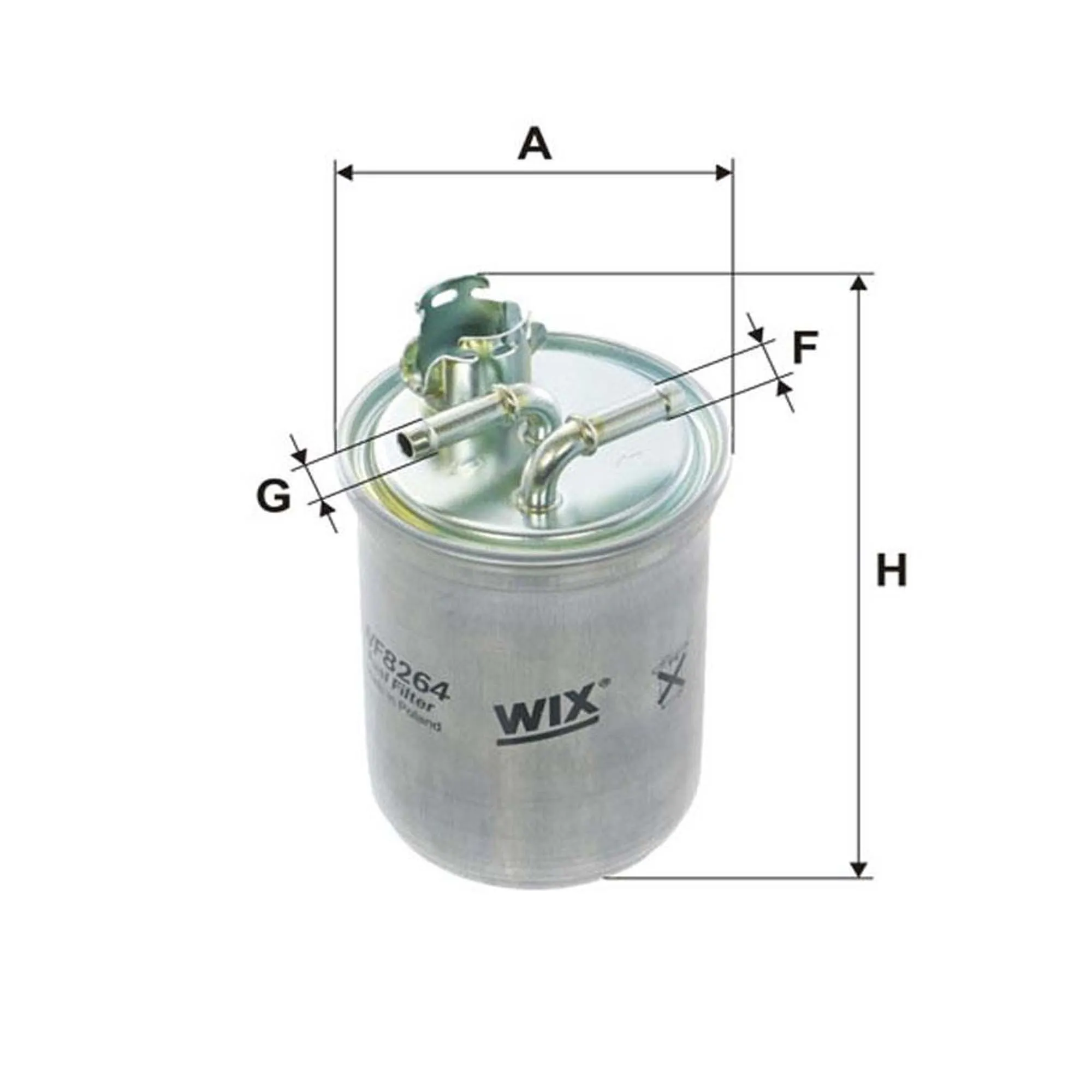 WIX FILTERS WF8264 Топливный фильтр