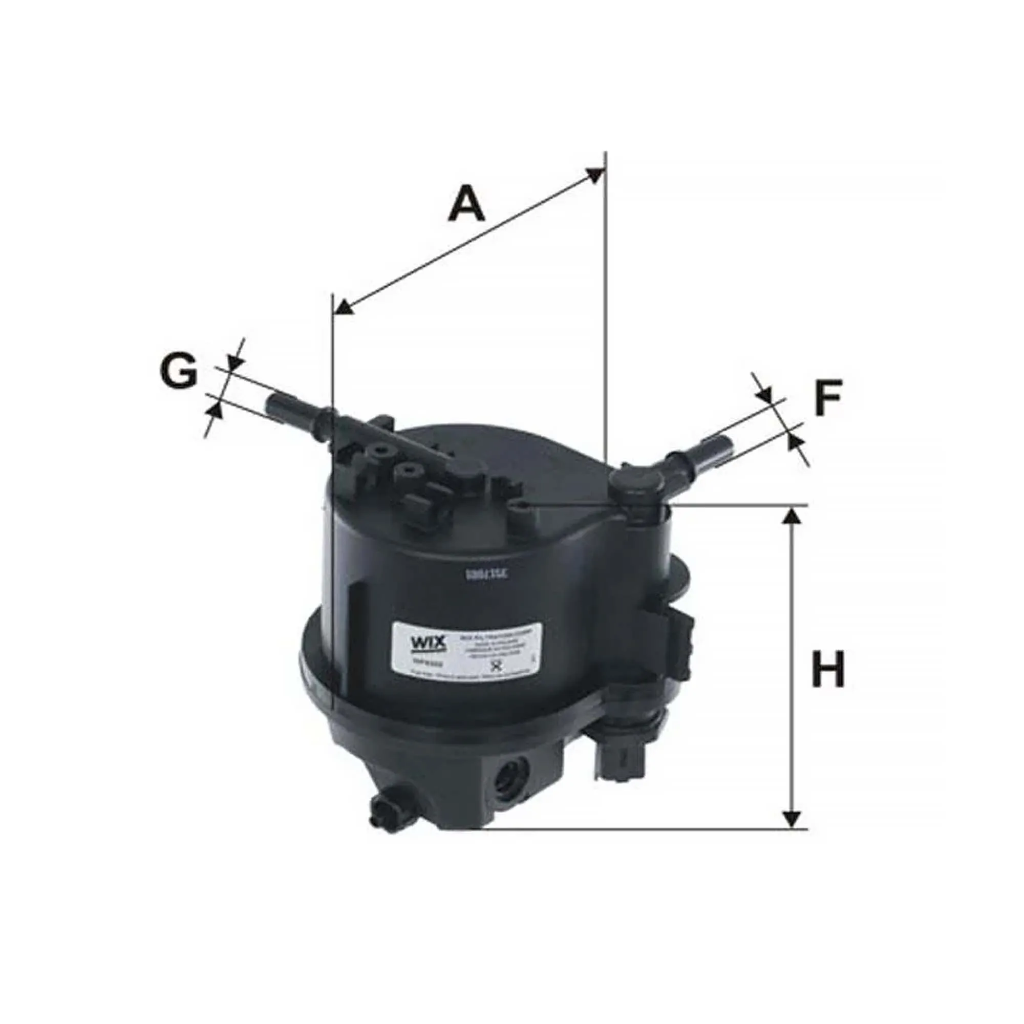 WIX FILTERS WF8302 Паливний фільтр