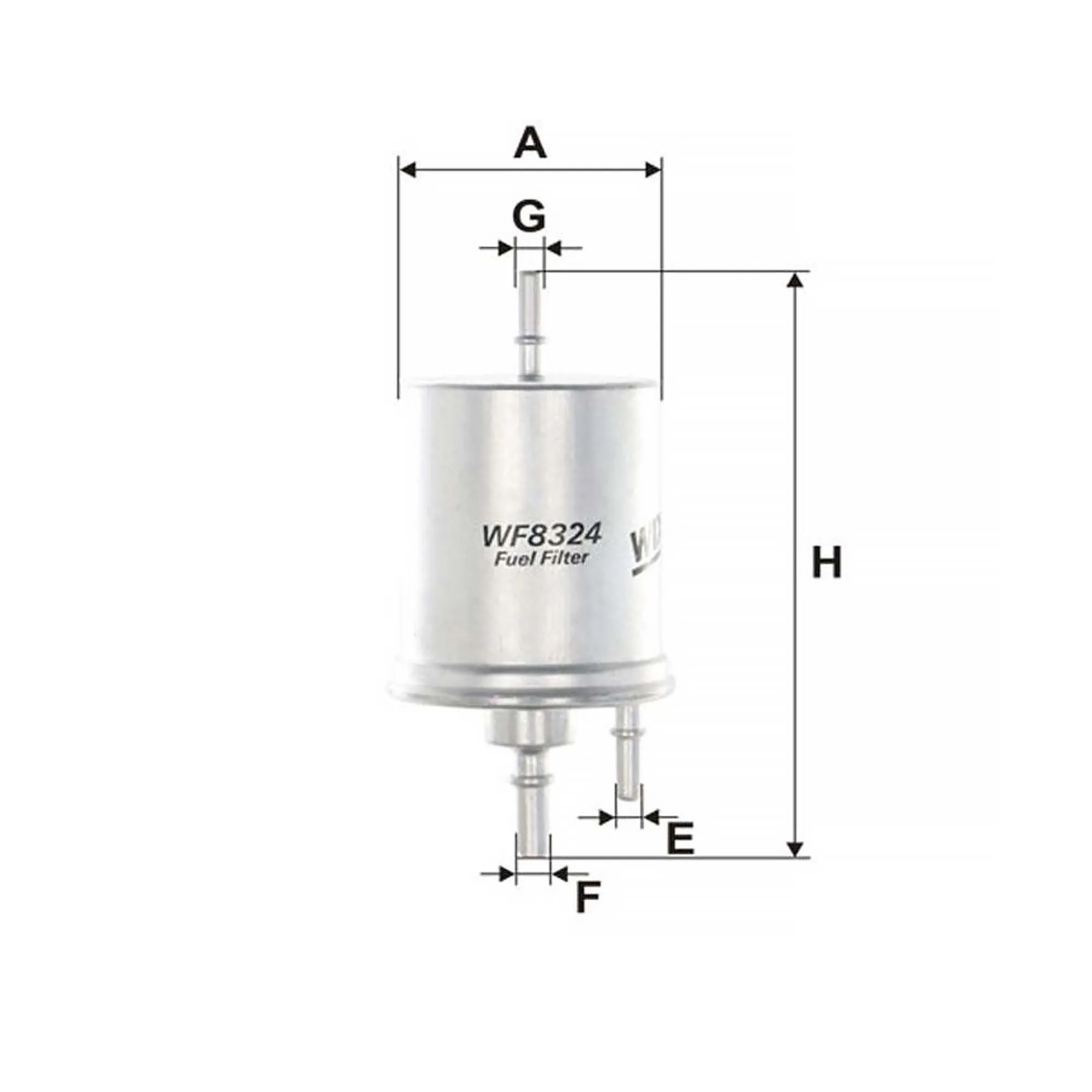 WIX FILTERS WF8324 Паливний фільтр