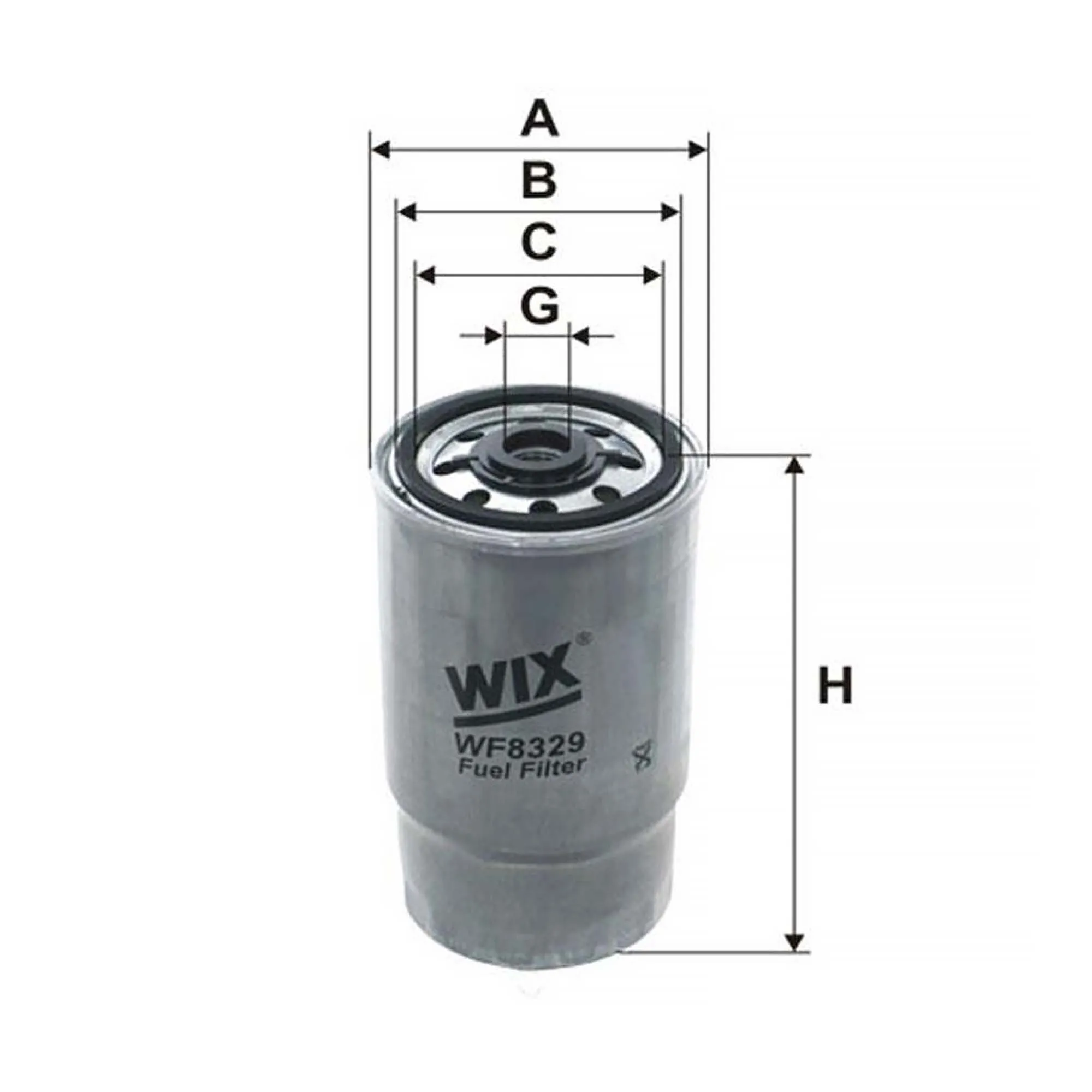 WIX FILTERS WF8329 Паливний фільтр