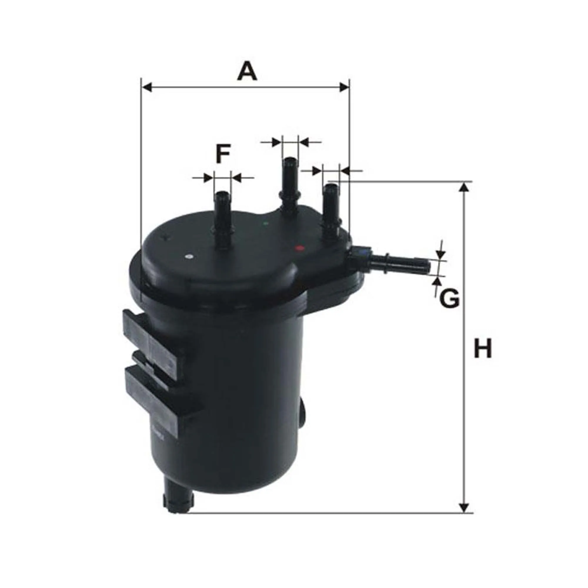 WIX FILTERS WF8357 Паливний фільтр