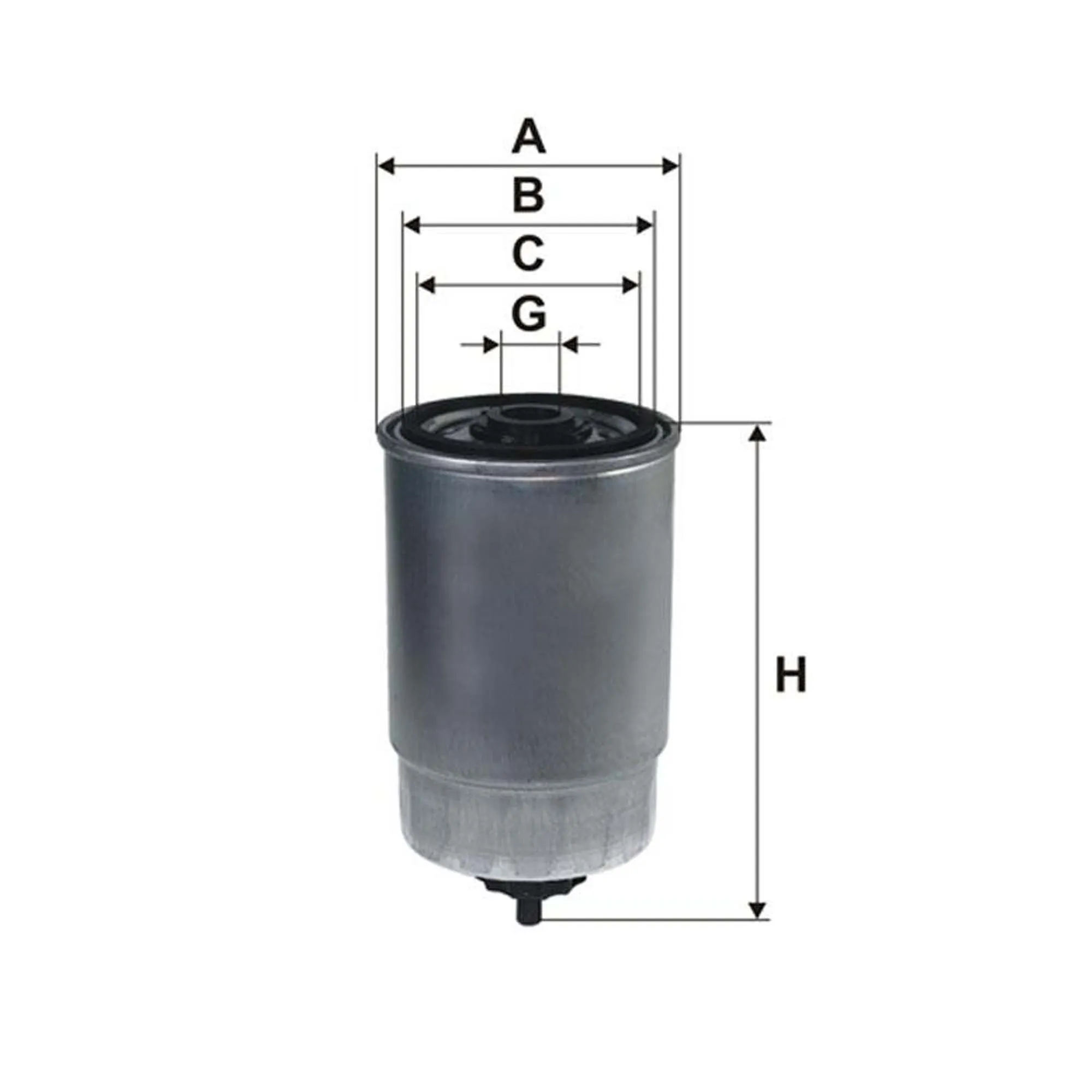 WIX FILTERS WF8398 Паливний фільтр