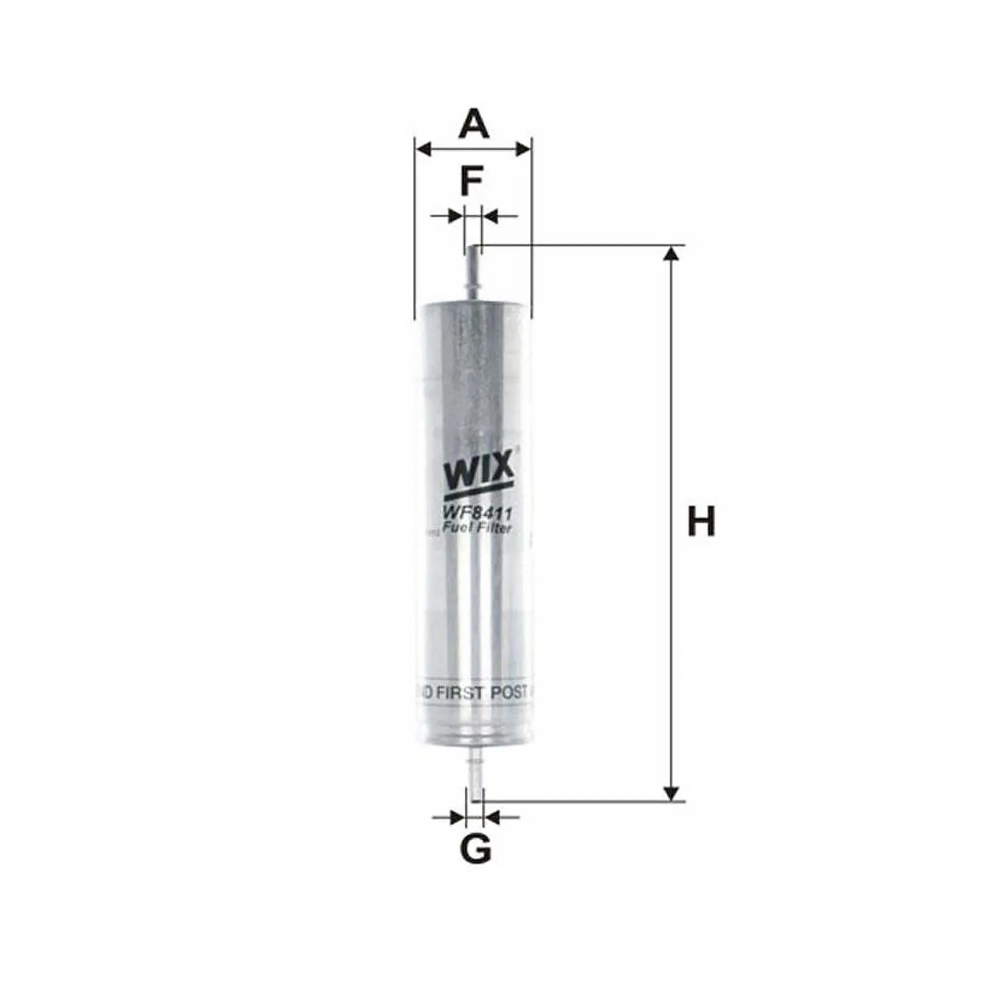 WIX FILTERS WF8411 Топливный фильтр