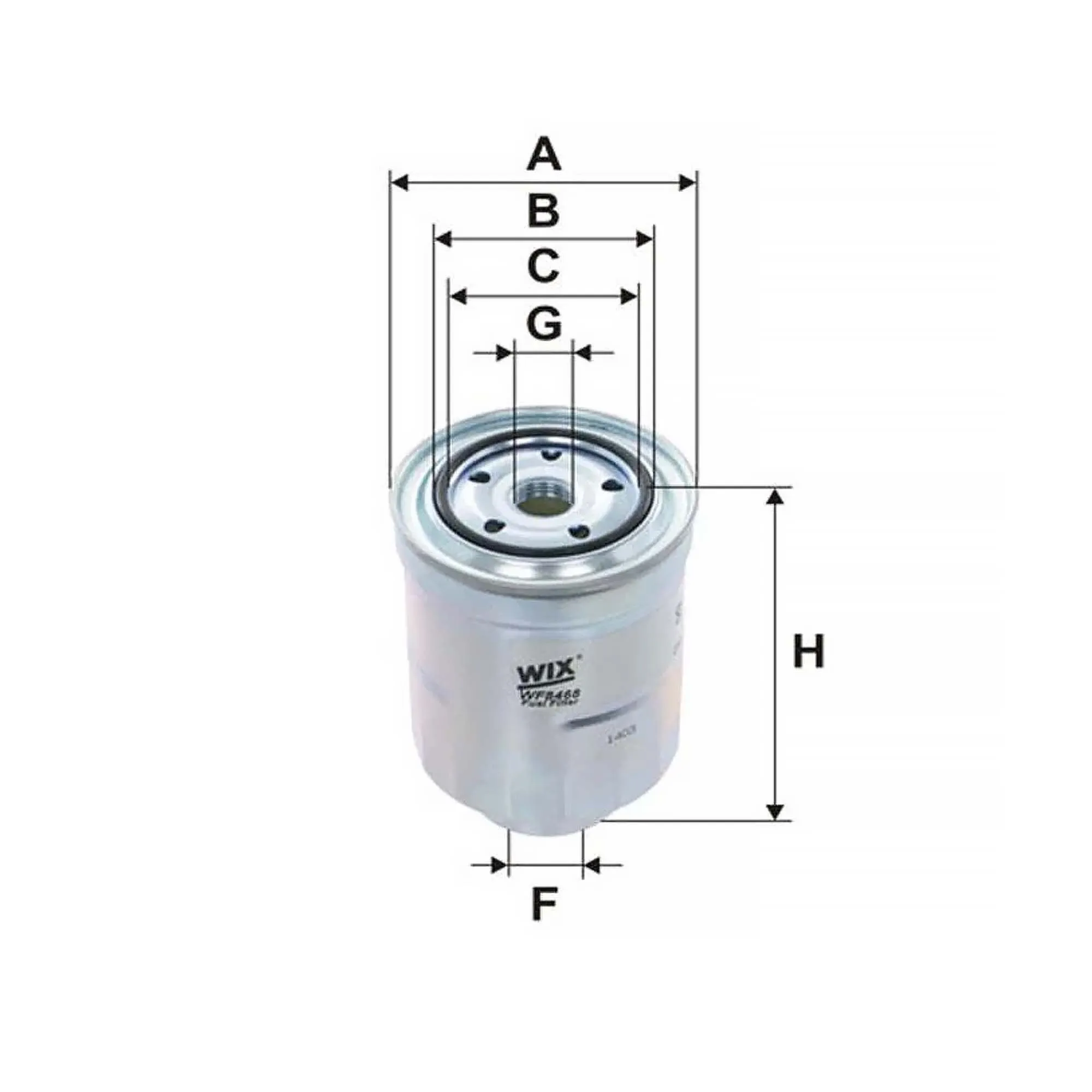 WIX FILTERS WF8468 Паливний фільтр