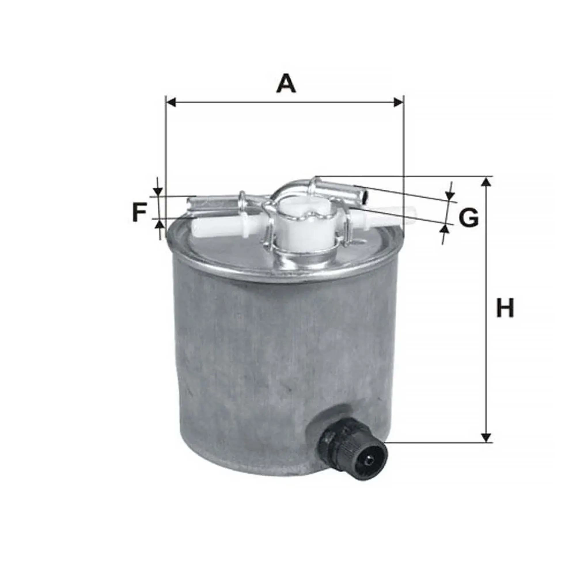 WIX FILTERS WF8479 Паливний фільтр