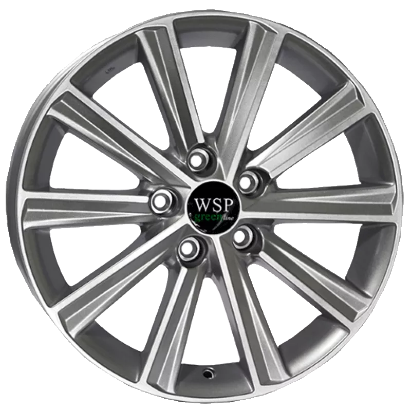 WSP ITALY G3901 LIME (R17 7 5X114,3 45 67,1) SILVER