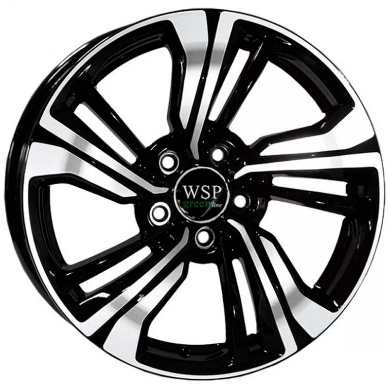 WSP ITALY G3903 BASIL (R17 7 5X114,3 45 67,1) BLACK POLISHED WSP ITALY G3903 BASIL (R17 7 5X114,3 45 67,1) BLACK POLISHED