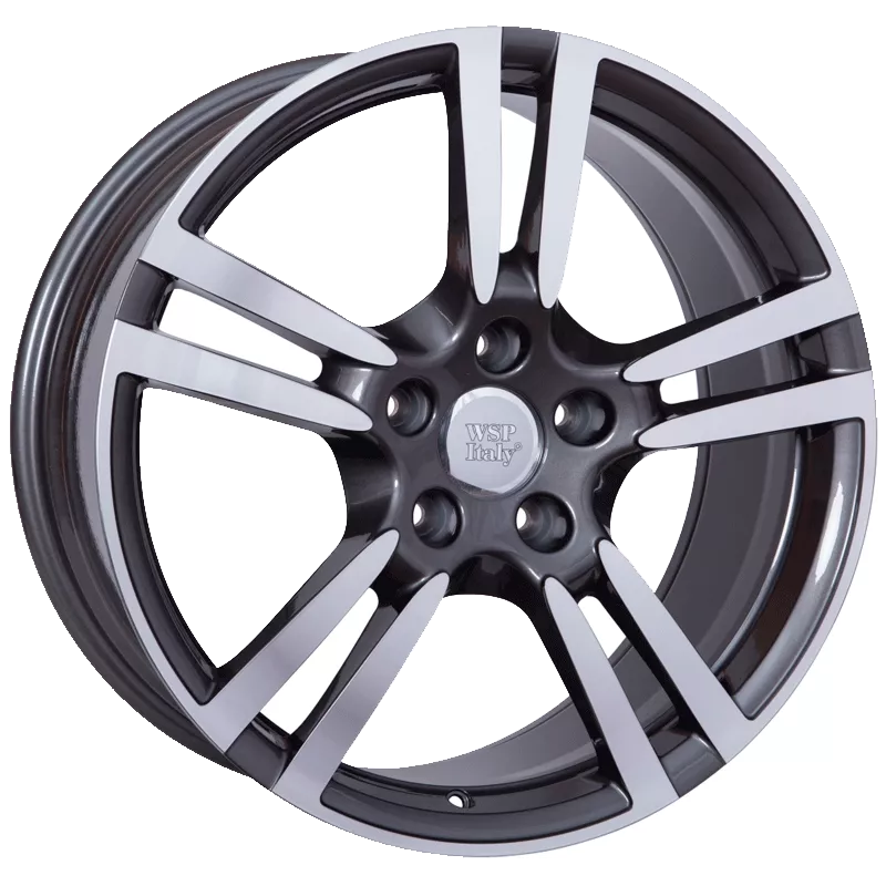 WSP ITALY W1054 SATURN (R21 10 5X130 50 71,6) ANTHRACITE POLISHED WSP ITALY W1054 SATURN (R21 10 5X130 50 71,6) ANTHRACITE POLISHED