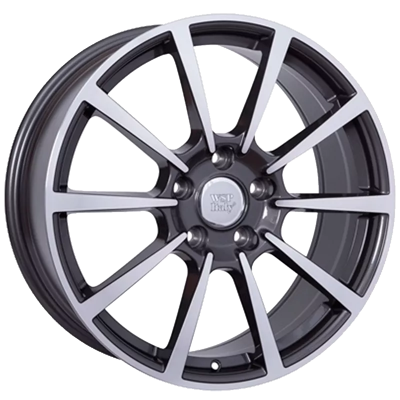 WSP ITALY W1055 LEGEND (R20 8 5X130 57 71,6) ANTHRACITE POLISHED