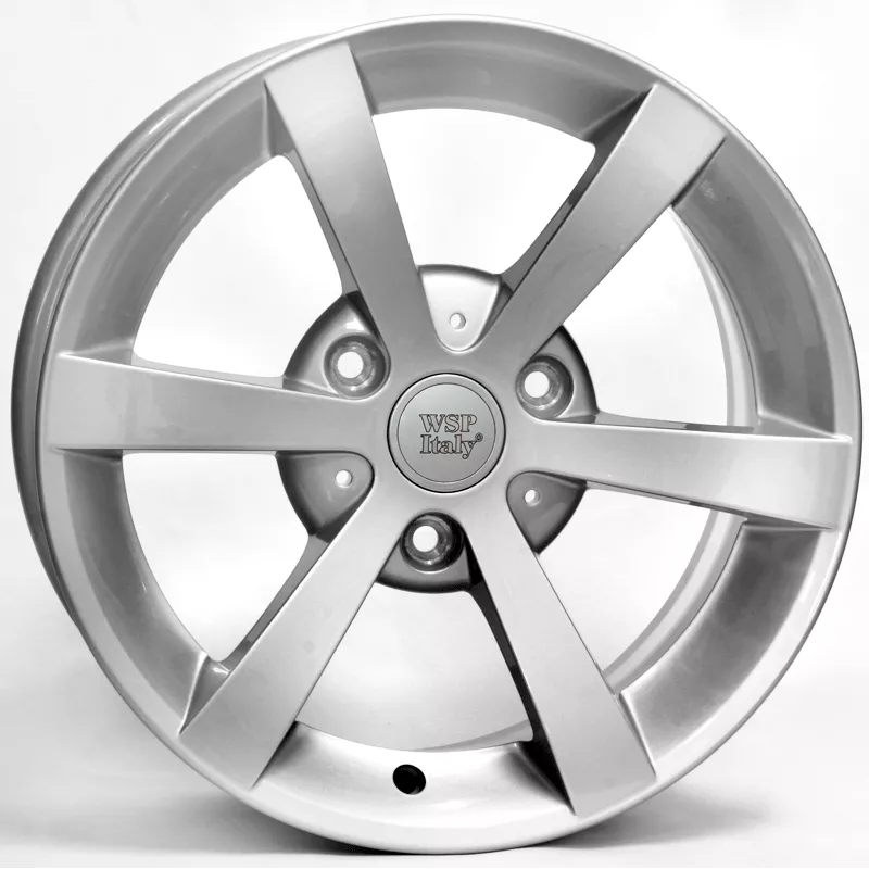 WSP ITALY W150 VALENCIA (R16 6,5 4X100 45 56,6) SILVER POLISHED