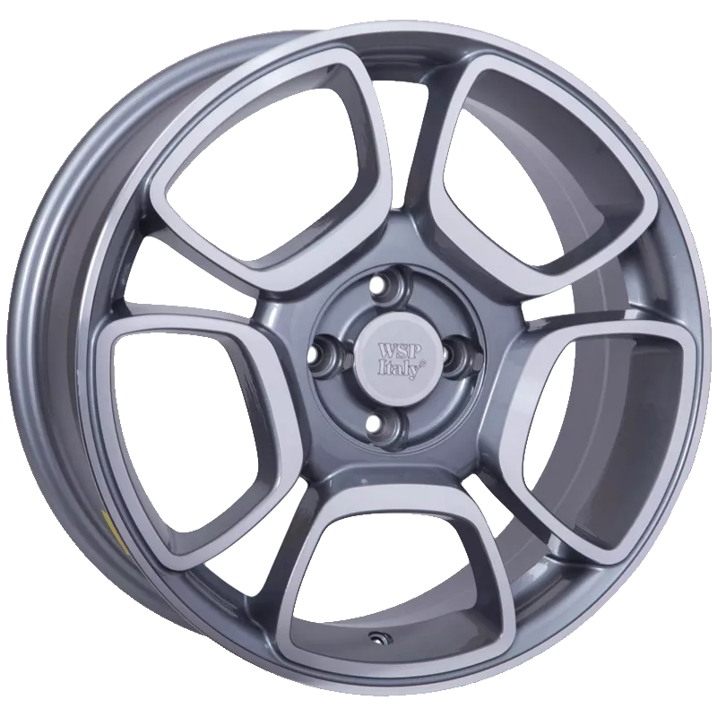 WSP ITALY W157 FORIO (R17 7 4X100 37 56,6) ANTHRACITE POLISHED