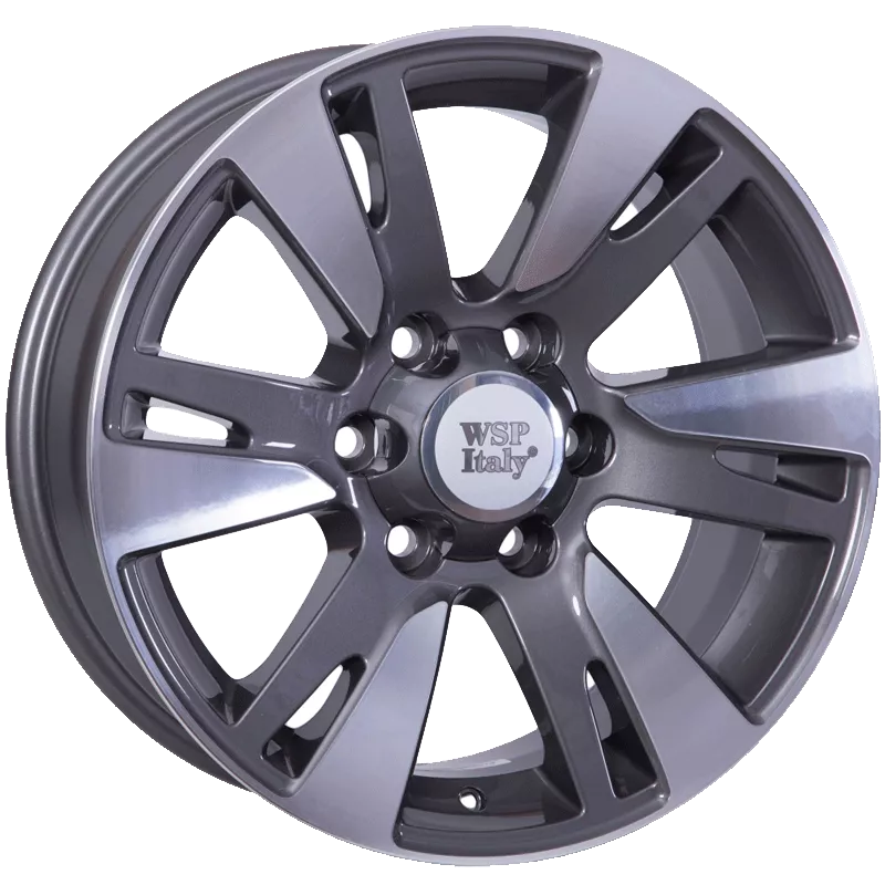 WSP ITALY W1765 VENERE (20 9,5 6x139,7 20 106,1) ANTHRACITE POLISHED