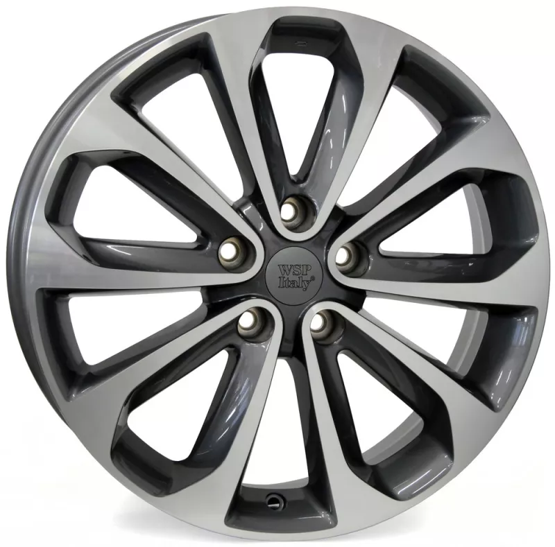 WSP ITALY W1855 VULTURE (R17 6,5 5x114,3 40 66,1) ANTHRACITE POLISHED