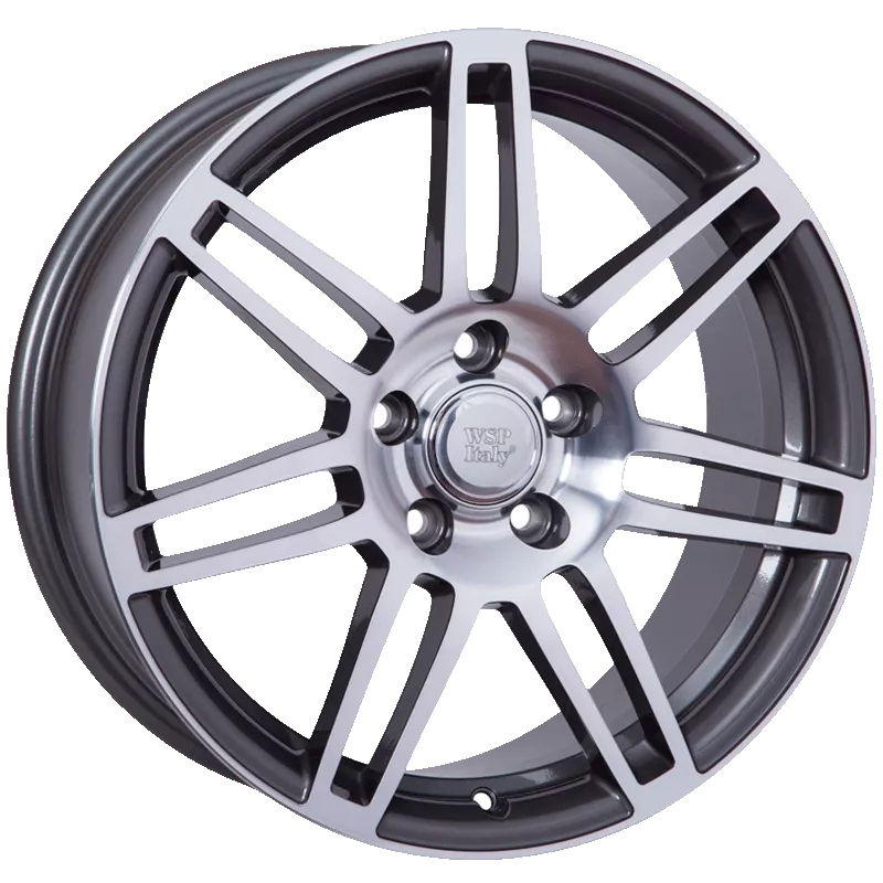 Диск W554 S8 COSMA 5X112 7,5x17 ET30 66,6 ANTHRACITE POLISHED