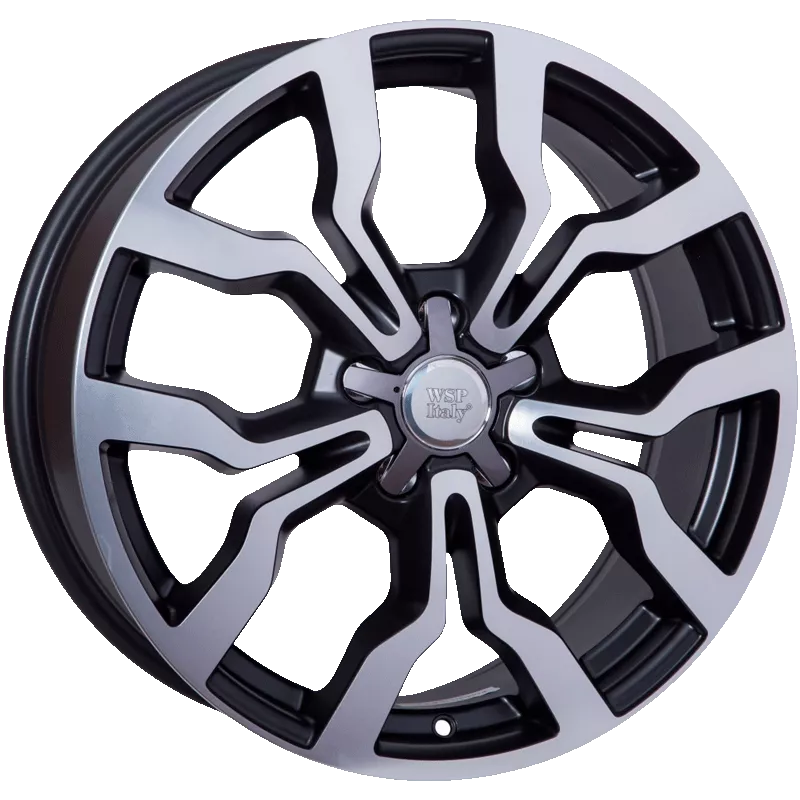 WSP ITALY W565 MEDEA (R18 8 5x112 47 66,6) DULL BLACK POLISHED WSP ITALY W565 MEDEA (R18 8 5x112 47 66,6) DULL BLACK POLISHED