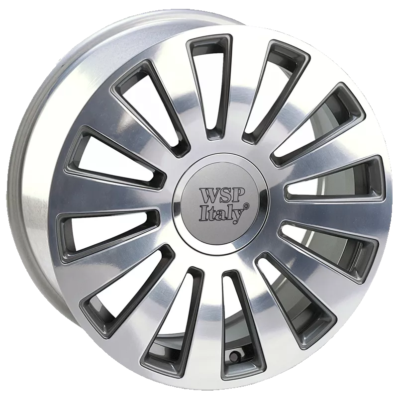 WSP ITALY W663 Glazgo (R18 8 5X120 15 72,6) ANTHRACITE POLISHED WSP ITALY W663 Glazgo (R18 8 5X120 15 72,6) ANTHRACITE POLISHED