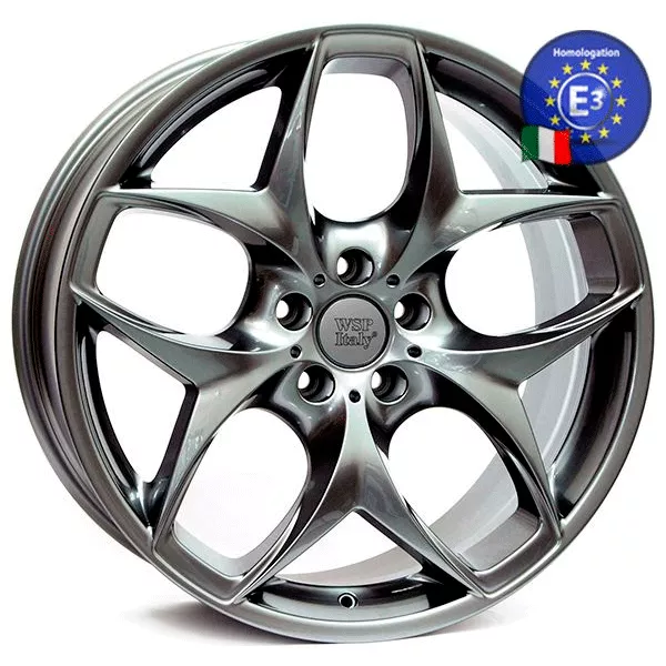 WSP Italy W669 Holywood (R20 11 5X120 ET37 72,6) DARK SILVER