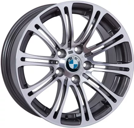 WSP ITALY W670 M3 LUXOR (R18 8 5x120 15 72,6) ANTHRACITE POLISHED